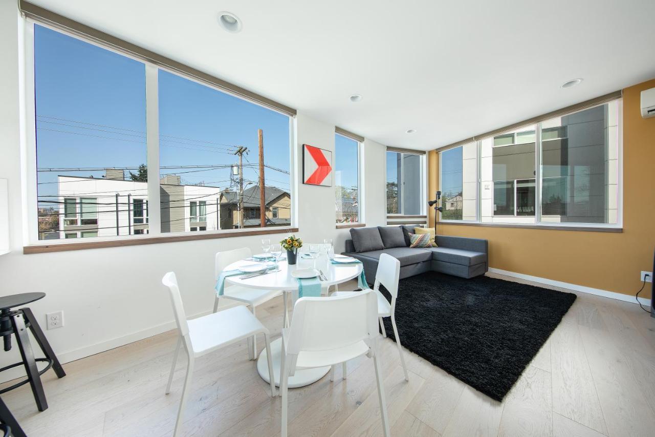 Modern Townhome In Seattle'S Central District With Rooftop Exterior photo